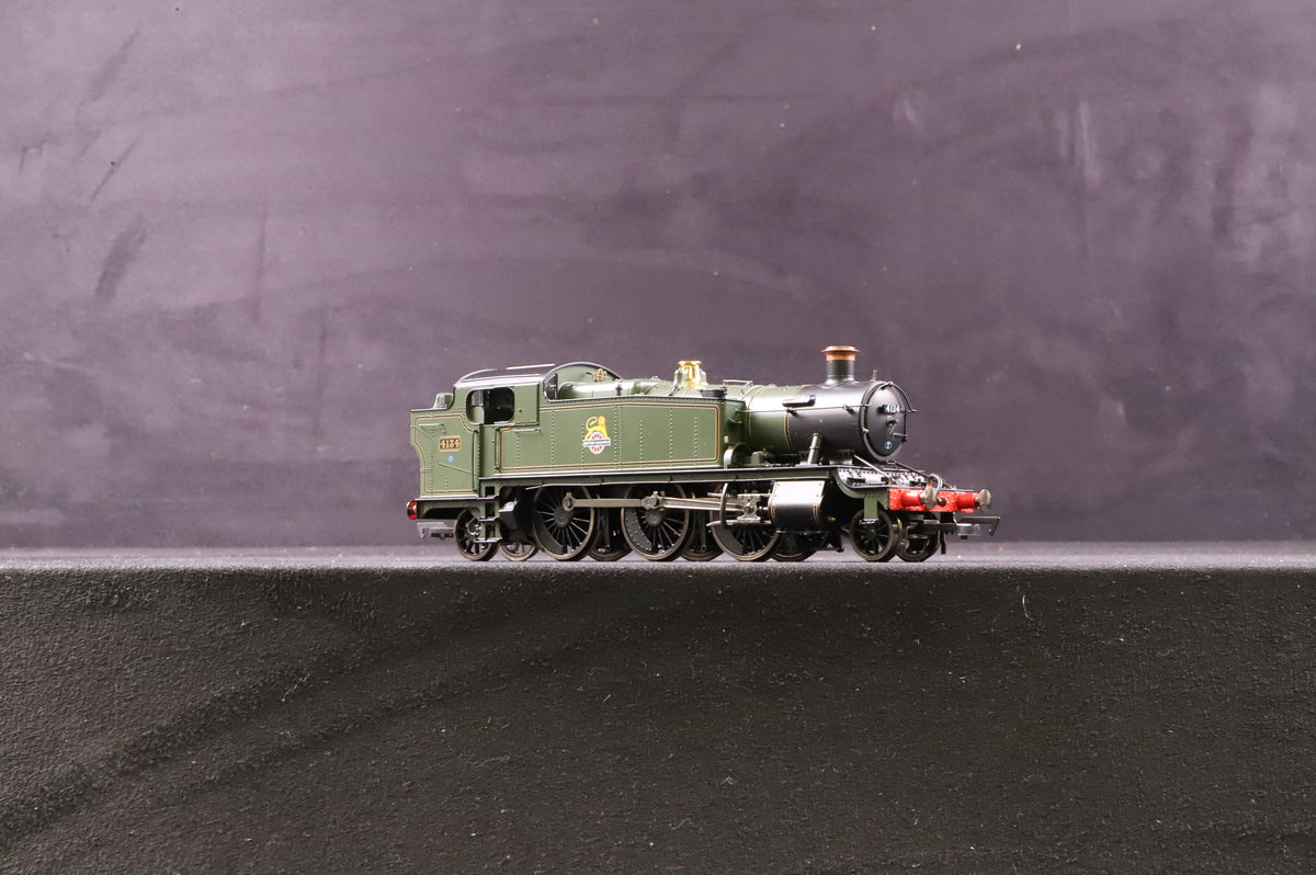 Dapol OO 4S-041-006S Large Prairie &#39;4134&#39; BR Lined Green E/C Bunker Steps DCC Sound