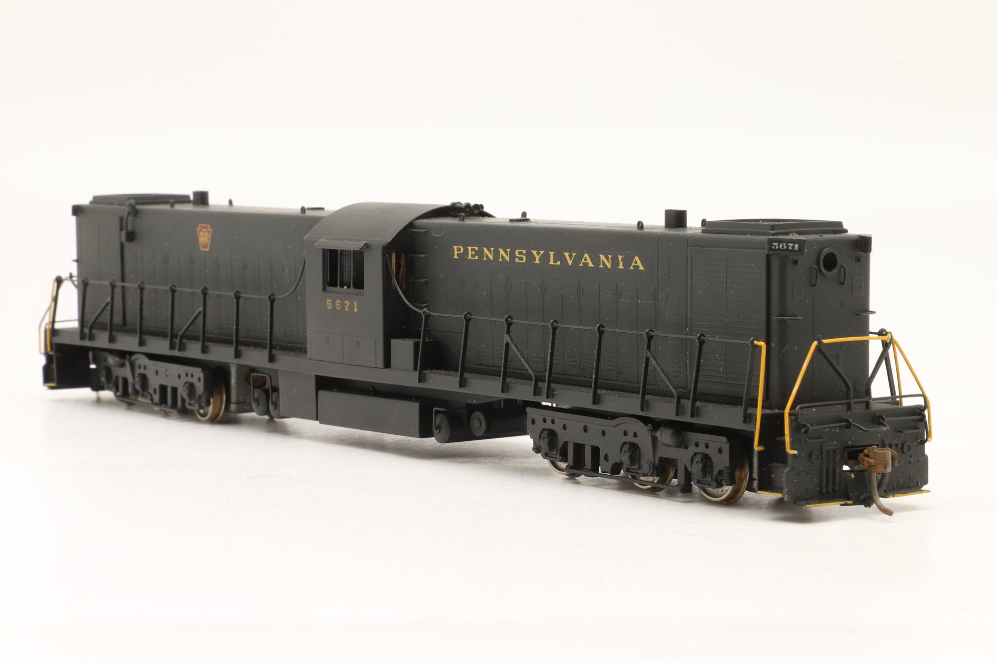 NJ Custom Brass HO Brass Pennsylvania Diesel Electric Transfer Unit '5671' Custom Painted