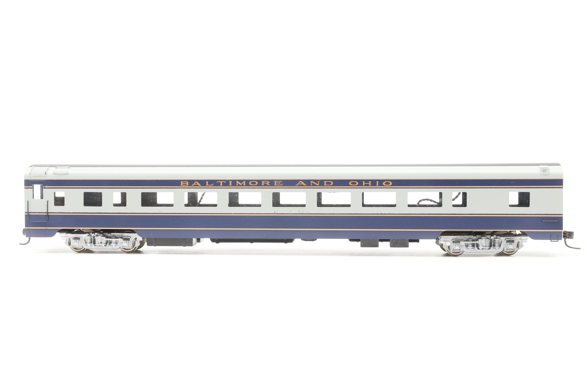 Westside Model Company HO Brass B&O Capitol Dome Passenger Car Set