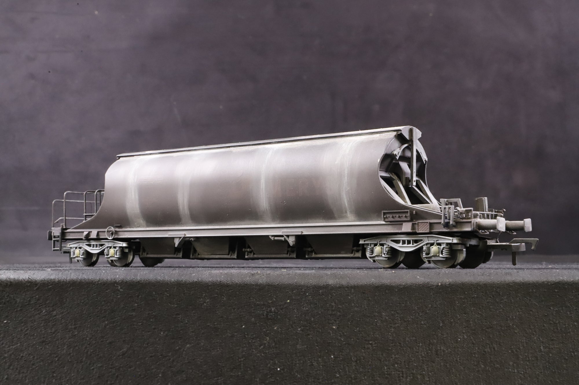 KRMC/Dapol OO SB001C/F/G/H Rake of 4 JIA Wagons in Nacco/Imerys Livery - Weathered