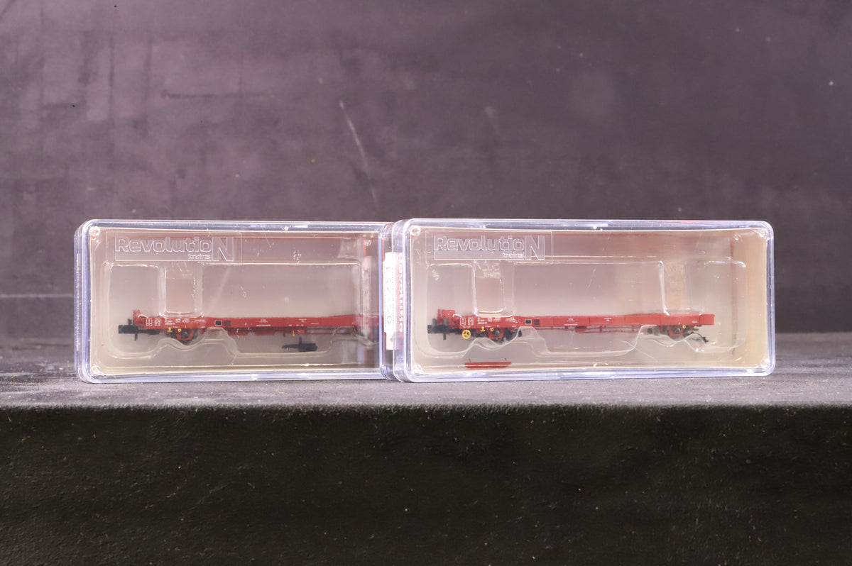 Revolution Trains N IPA-111A IPA Car Carrier Wagons Twin Pack
