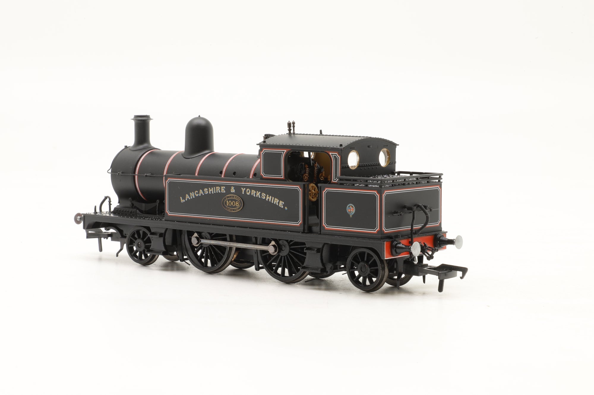 Bachmann OO 31-166NRM L&Y Class 5 1008 L&Y Black With Arc Lettering, NRM Exclusive