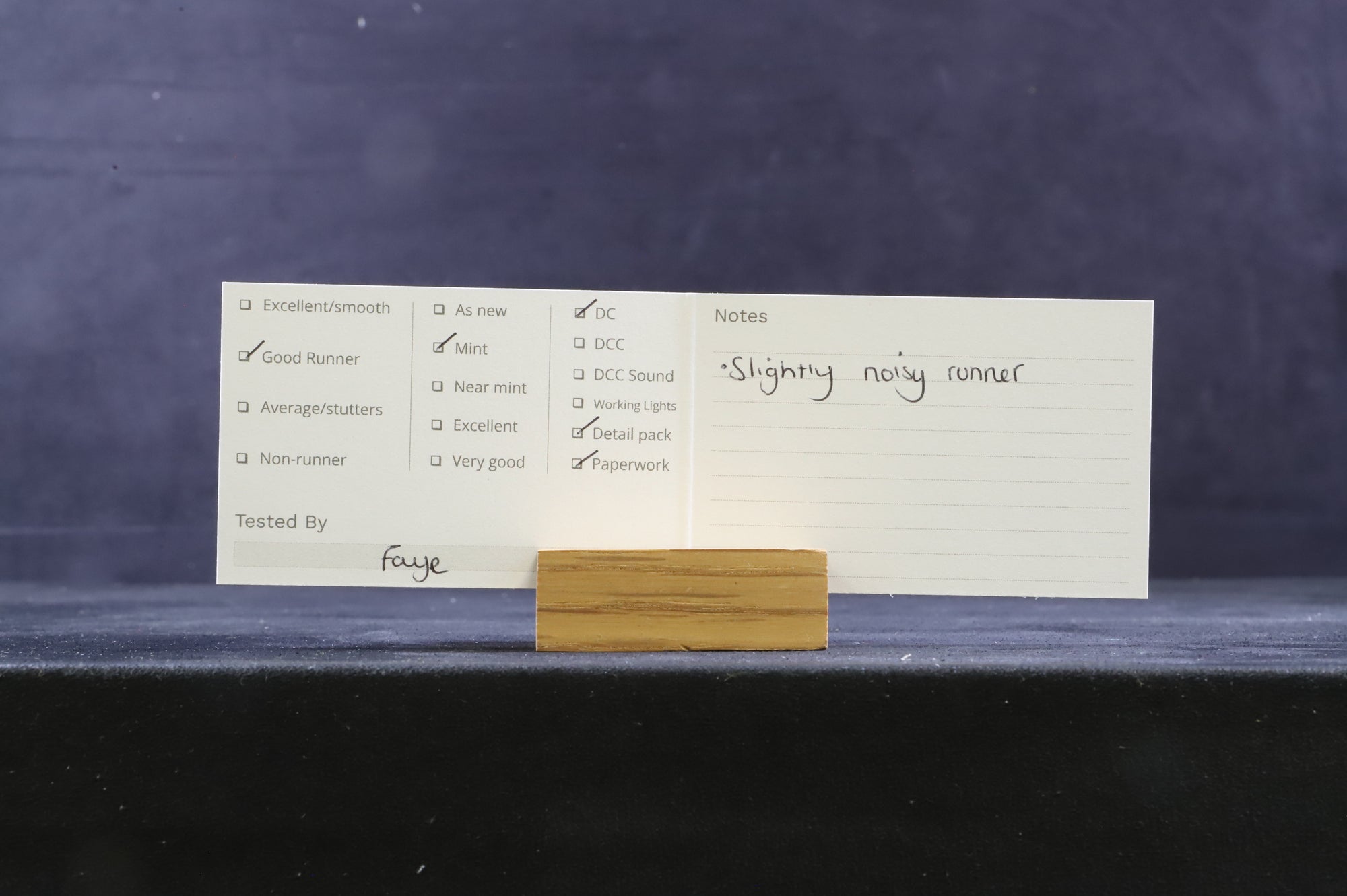 Bachmann OO 32-032 Class 20 'D8307' Diesel Locomotive BR Blue Indicator Box Panel Weathered