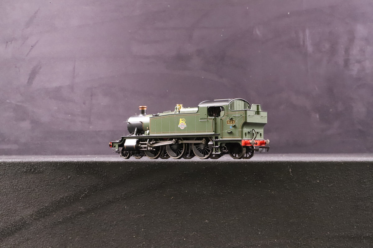 Dapol OO 4S-041-006S Large Prairie &#39;4134&#39; BR Lined Green E/C Bunker Steps DCC Sound