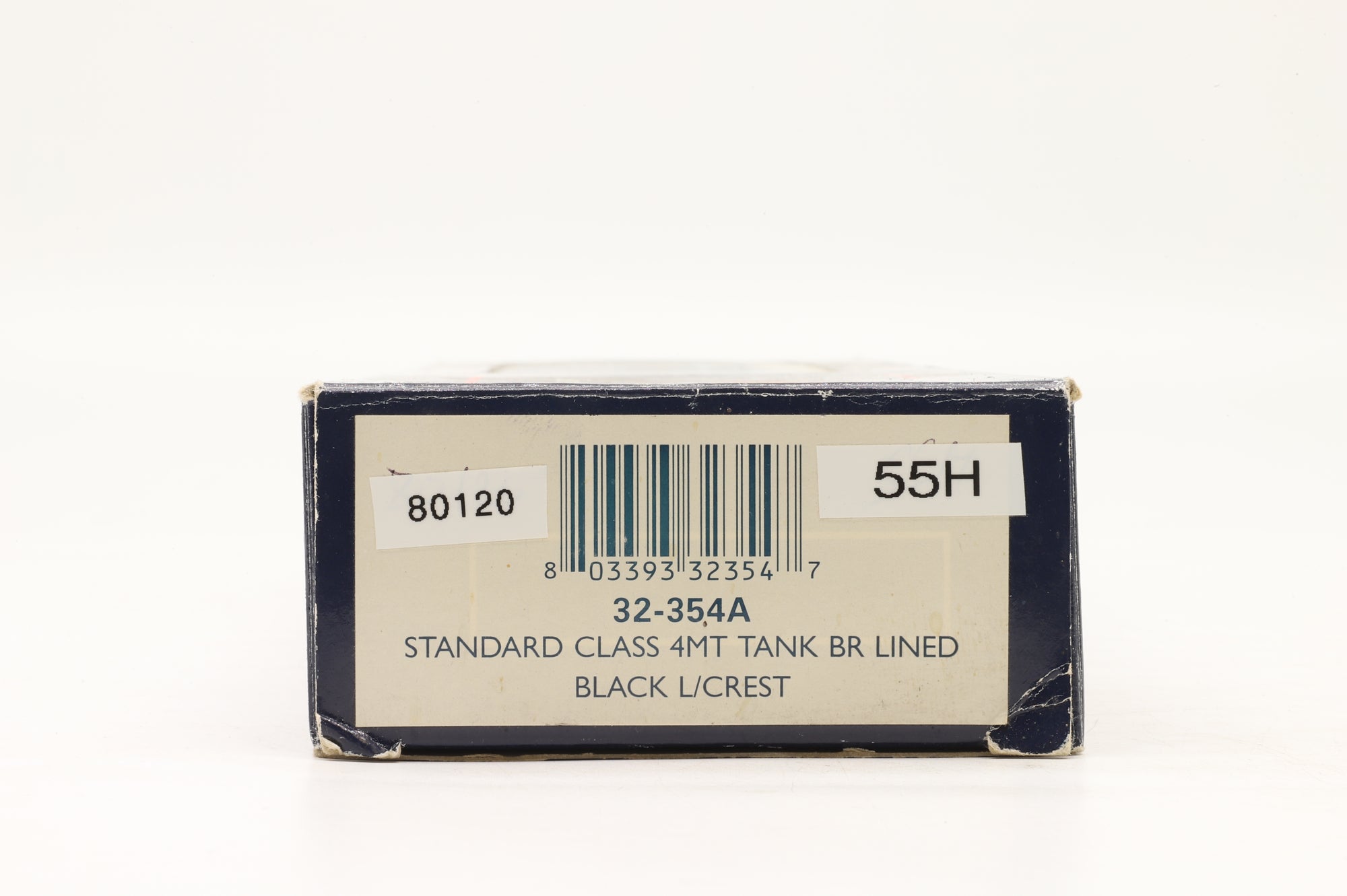 Bachmann OO 32-354A Standard Class 4MT Tank '80120' BR Lined Black L/C Weathered