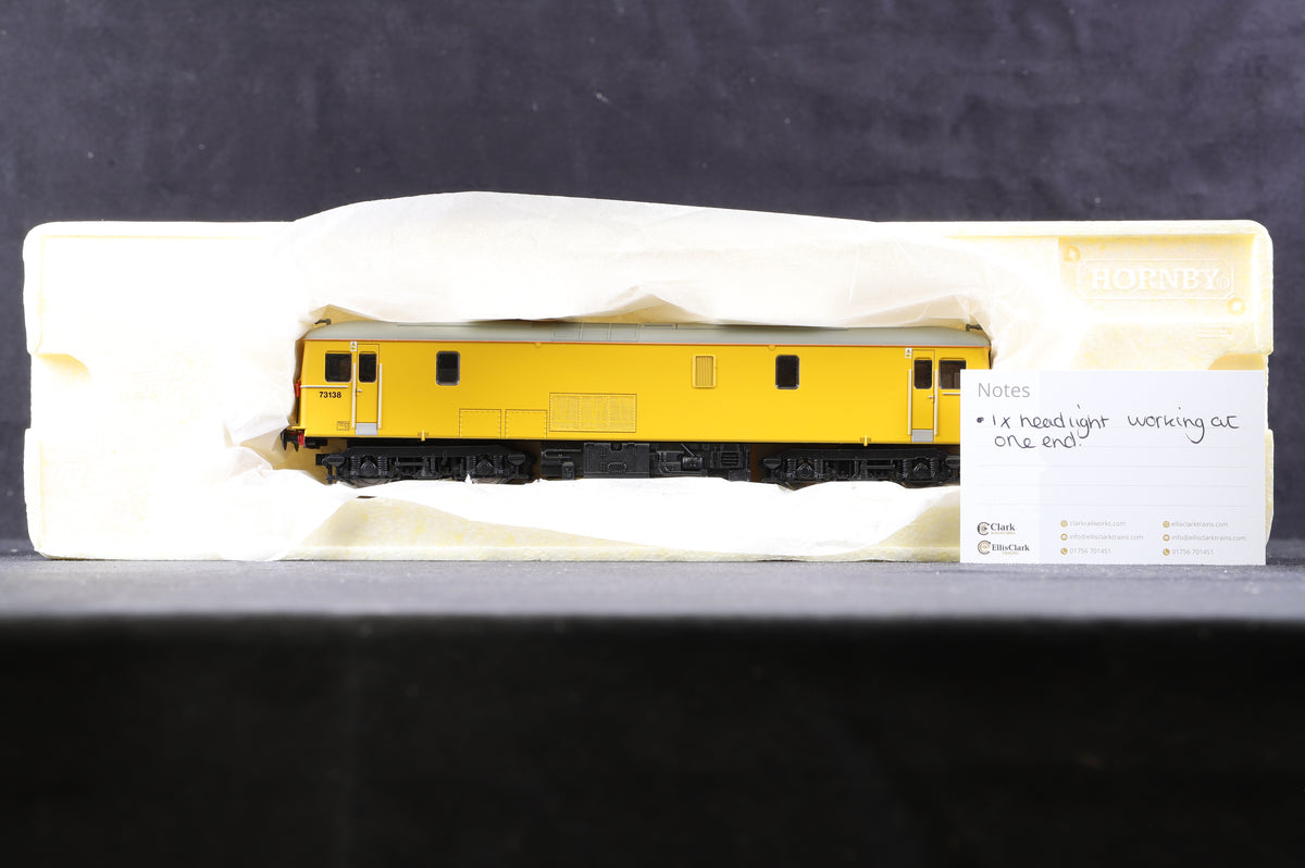 Hornby OO R3136 Class 73 &#39;73138&#39;  Network Rail