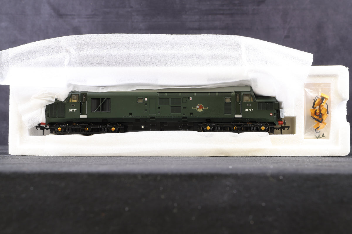 Bachmann OO 32-776 Class 37/0 Diesel &#39;D6707&#39; BR Green Split Head Code