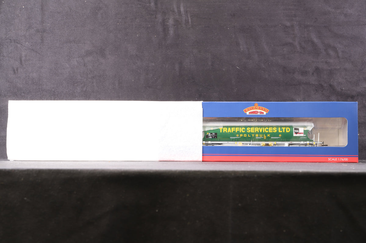 Bachmann OO 38-427 Covered Bogie Hopper Wagon Traffic Services Limited