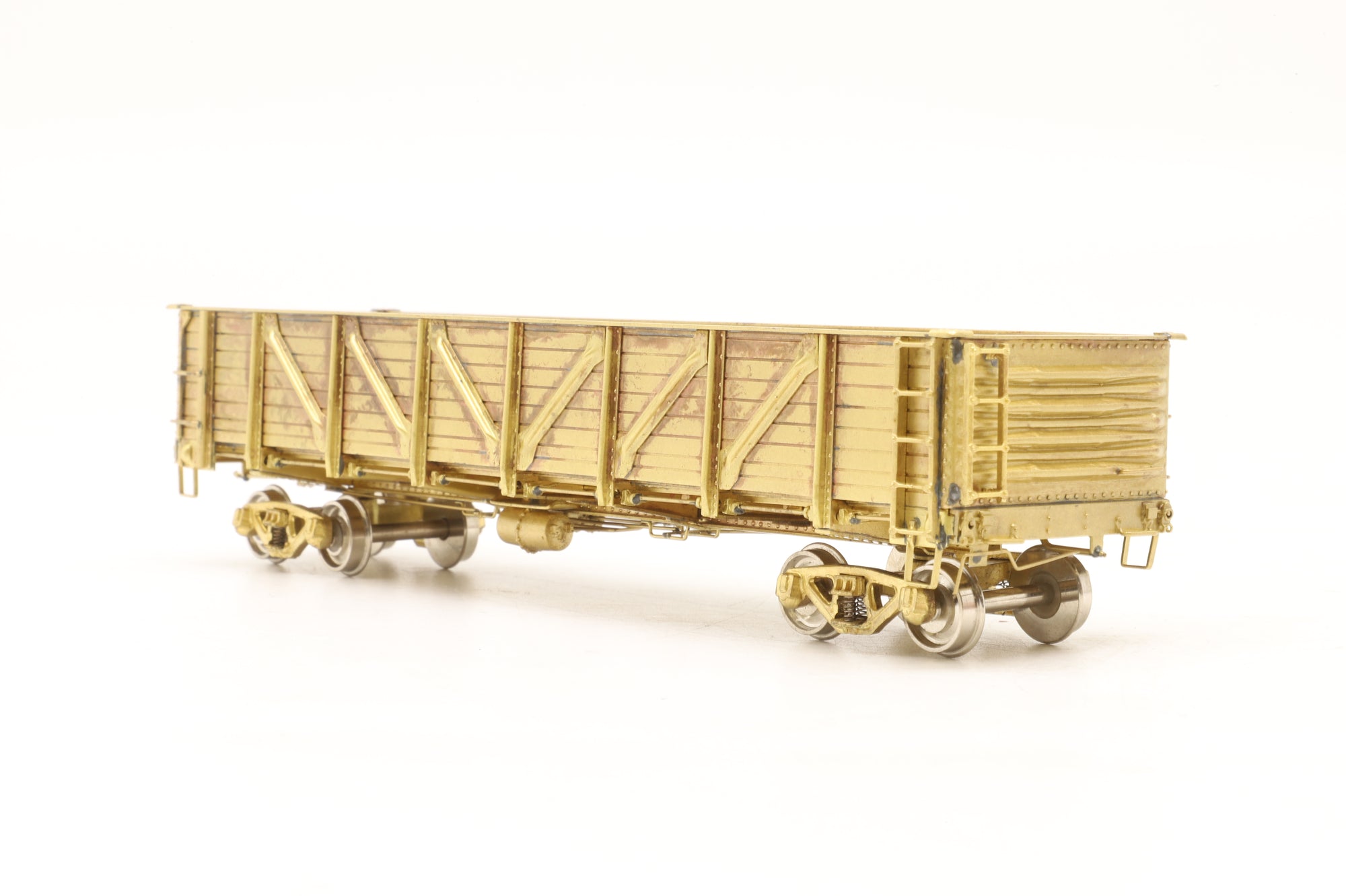 Iron Horse HO Brass 15524 Composite General Service Gondola – Unpainted