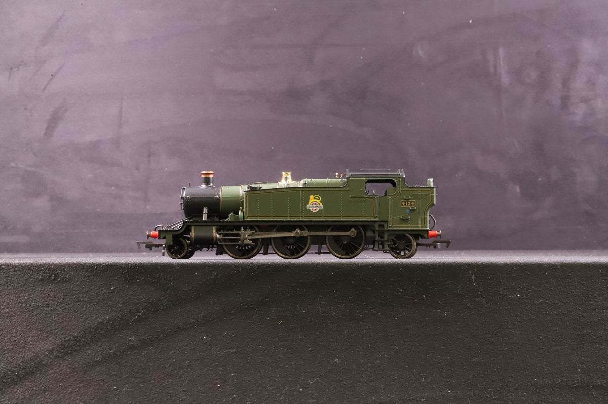 Dapol OO 4S-041-006S Large Prairie &#39;4134&#39; BR Lined Green E/C Bunker Steps DCC Sound