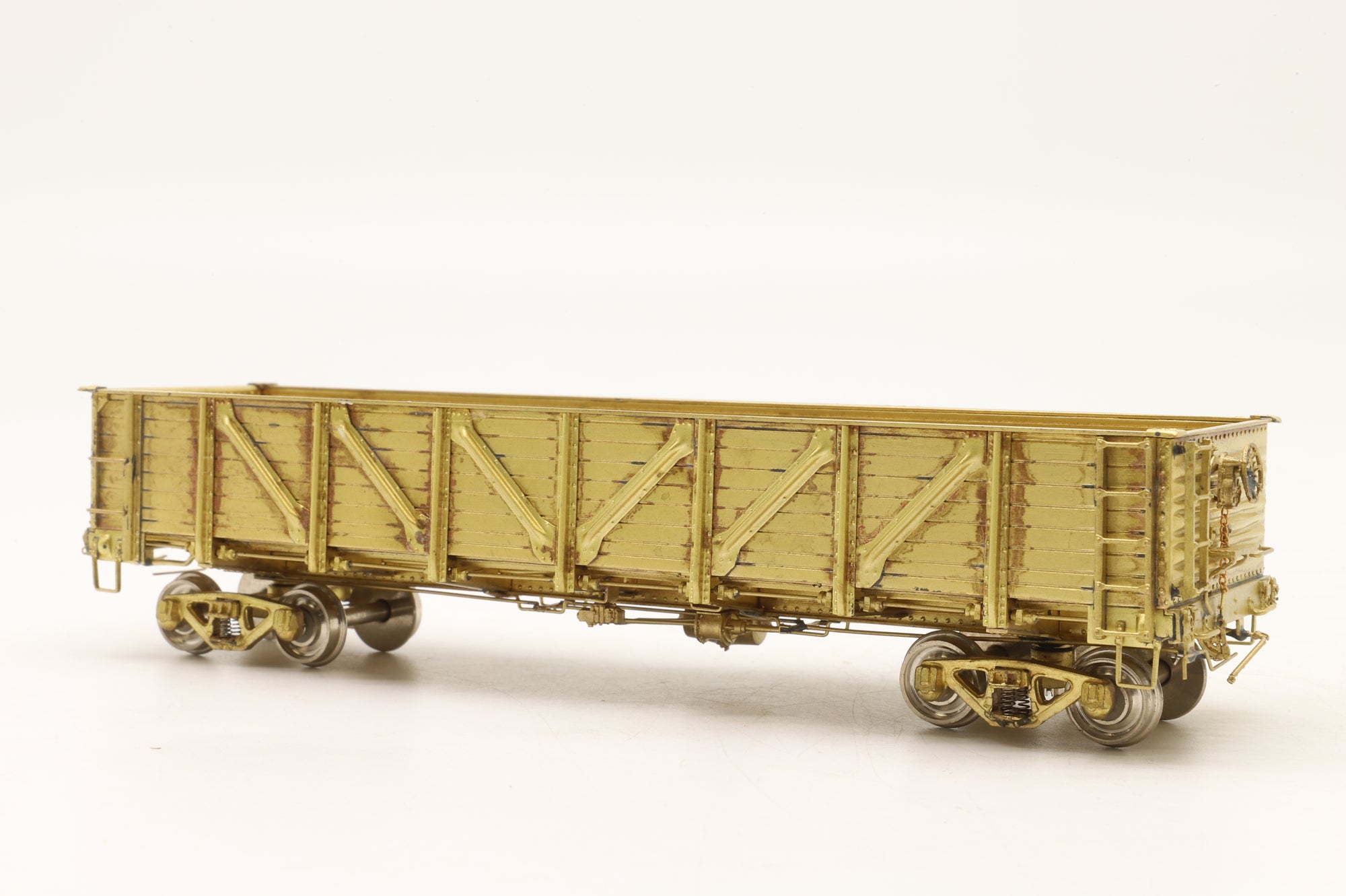 Iron Horse HO Brass 15524 Composite General Service Gondola – Unpainted