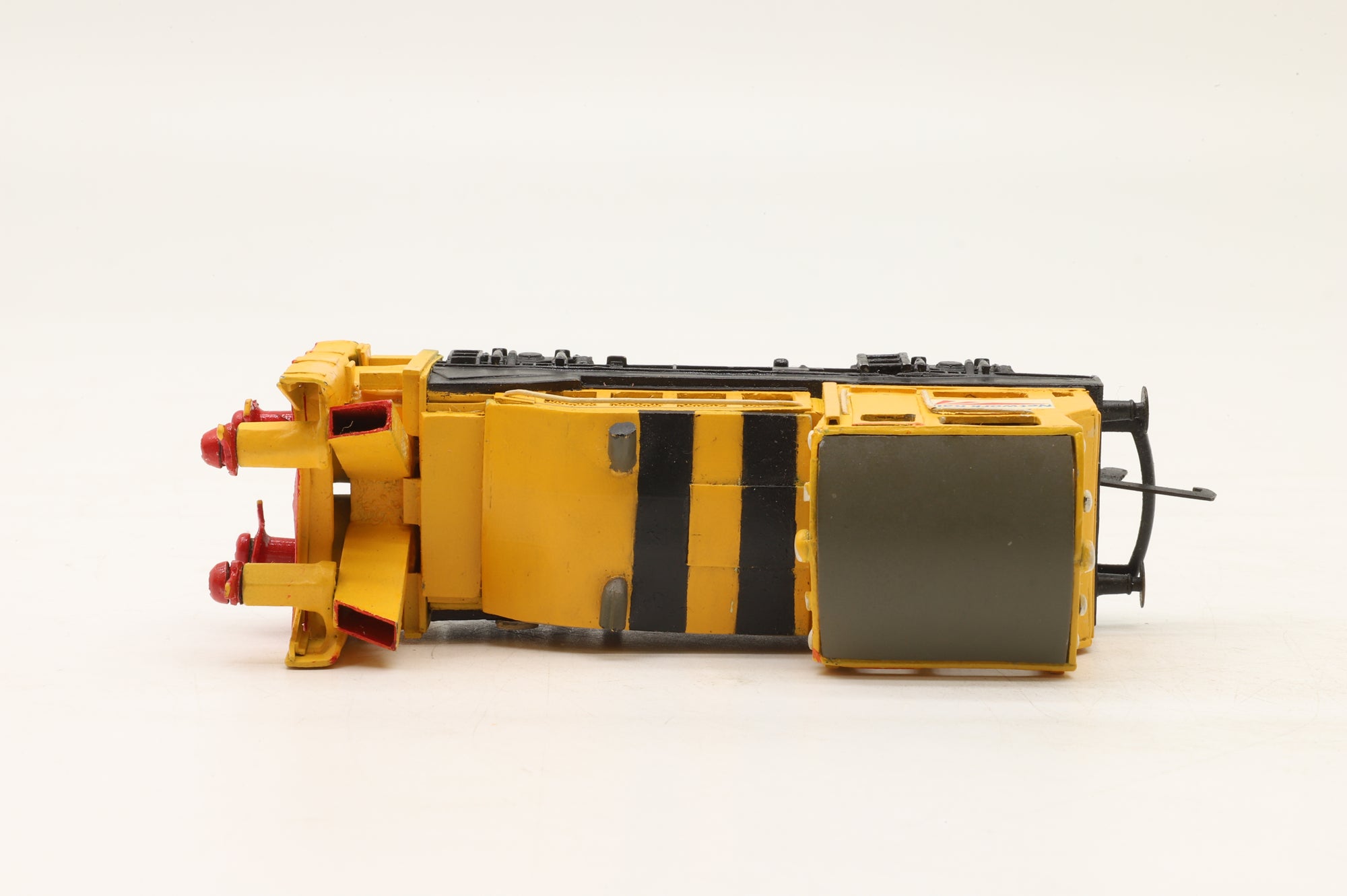 Custom/Scratch Built OO Beilhack Self-Propelled Rotary Snowblower ADB968500 in Network Rail Yellow