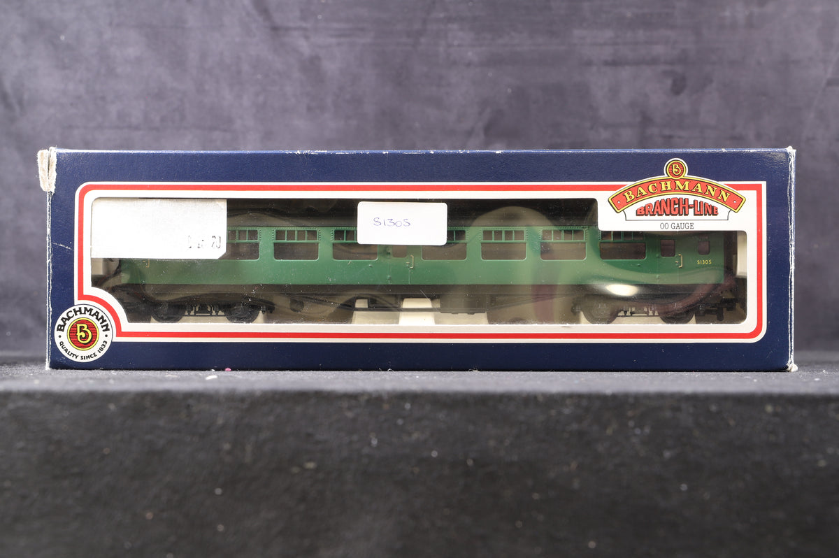 Bachmann OO Rake Of 6 Bulleid Malachite Green Coaches