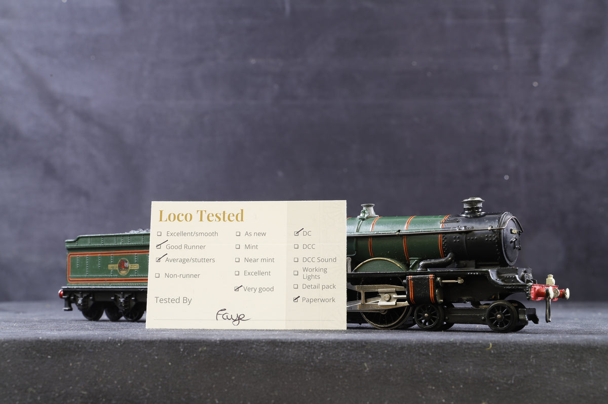 Hornby Dublo OO 2221 Castle Class 4-6-0 &#39;4075&#39; &#39;Cardiff Castle&#39; BR Green L/C 2-Rail