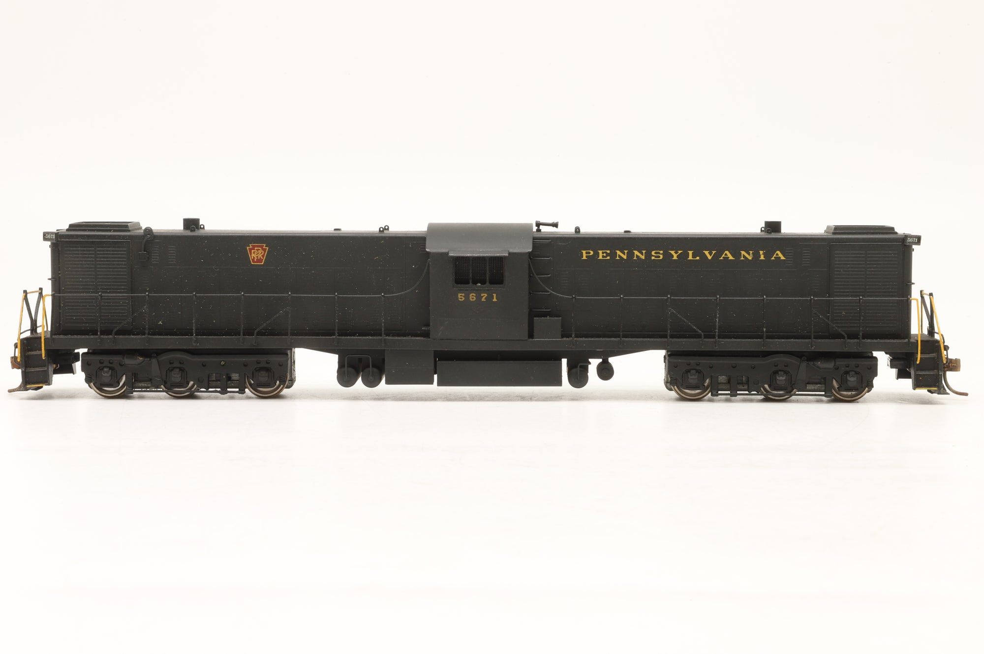 NJ Custom Brass HO Brass Pennsylvania Diesel Electric Transfer Unit '5671' Custom Painted