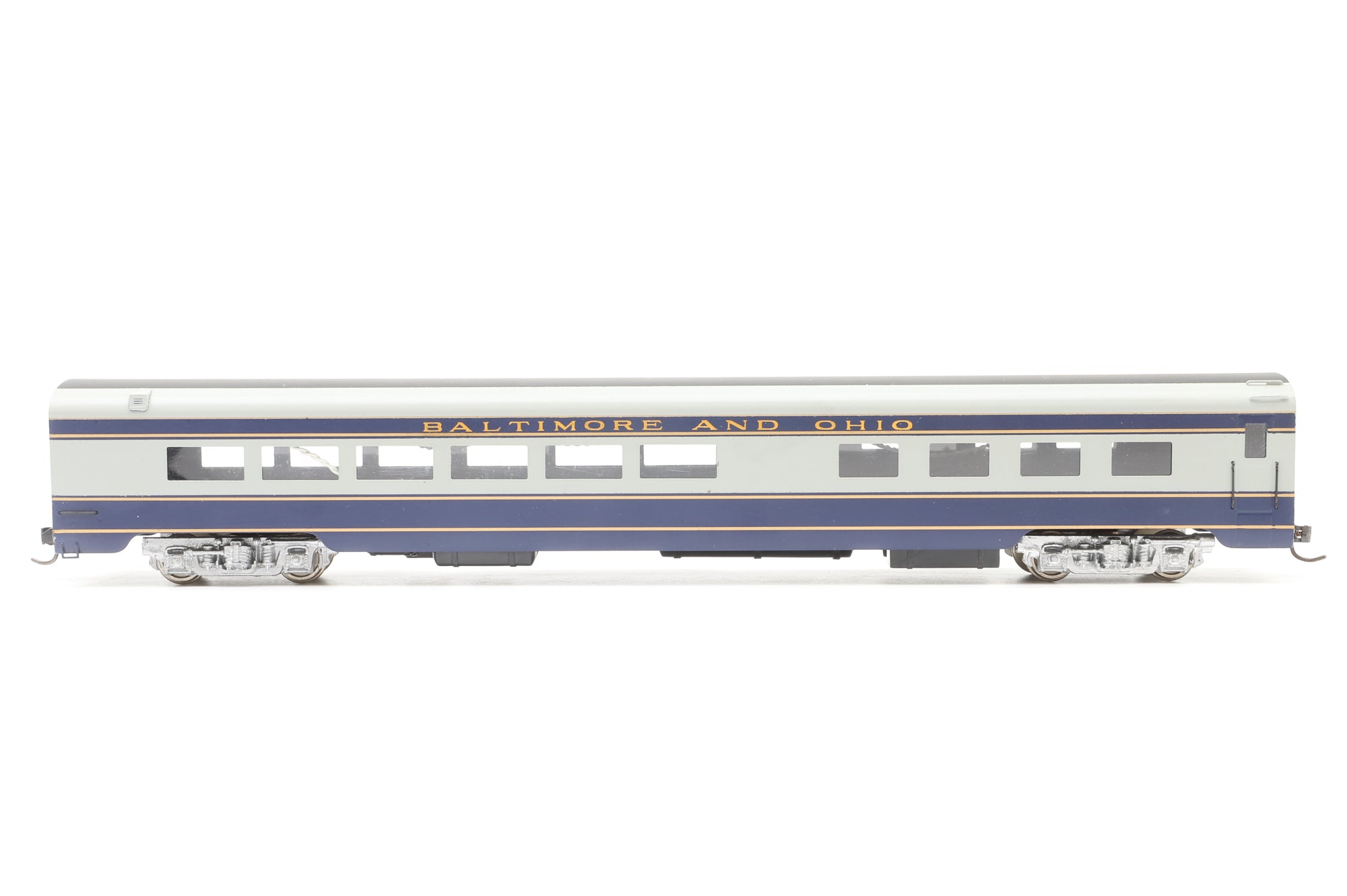 Westside Model Company HO Brass B&O Capitol Dome Passenger Car Set