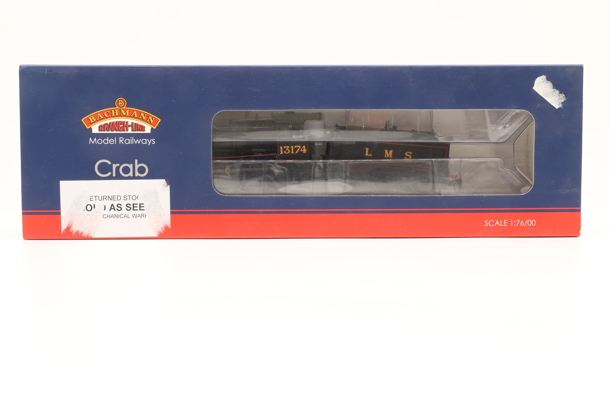 Bachmann OO 32-178A LMS Crab '13174' Lined Black, DCC Sound