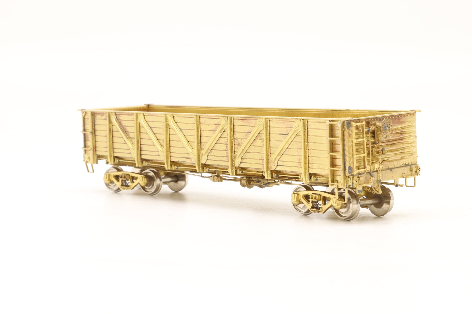 Iron Horse HO Brass 15524 Composite General Service Gondola – Unpainted