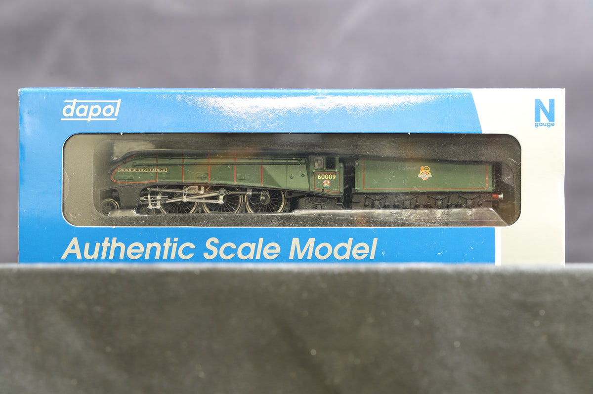Dapol N 2S-008-014 A4 &#39;Union of South Africa&#39; &#39;60009&#39; BR Green E/Crest