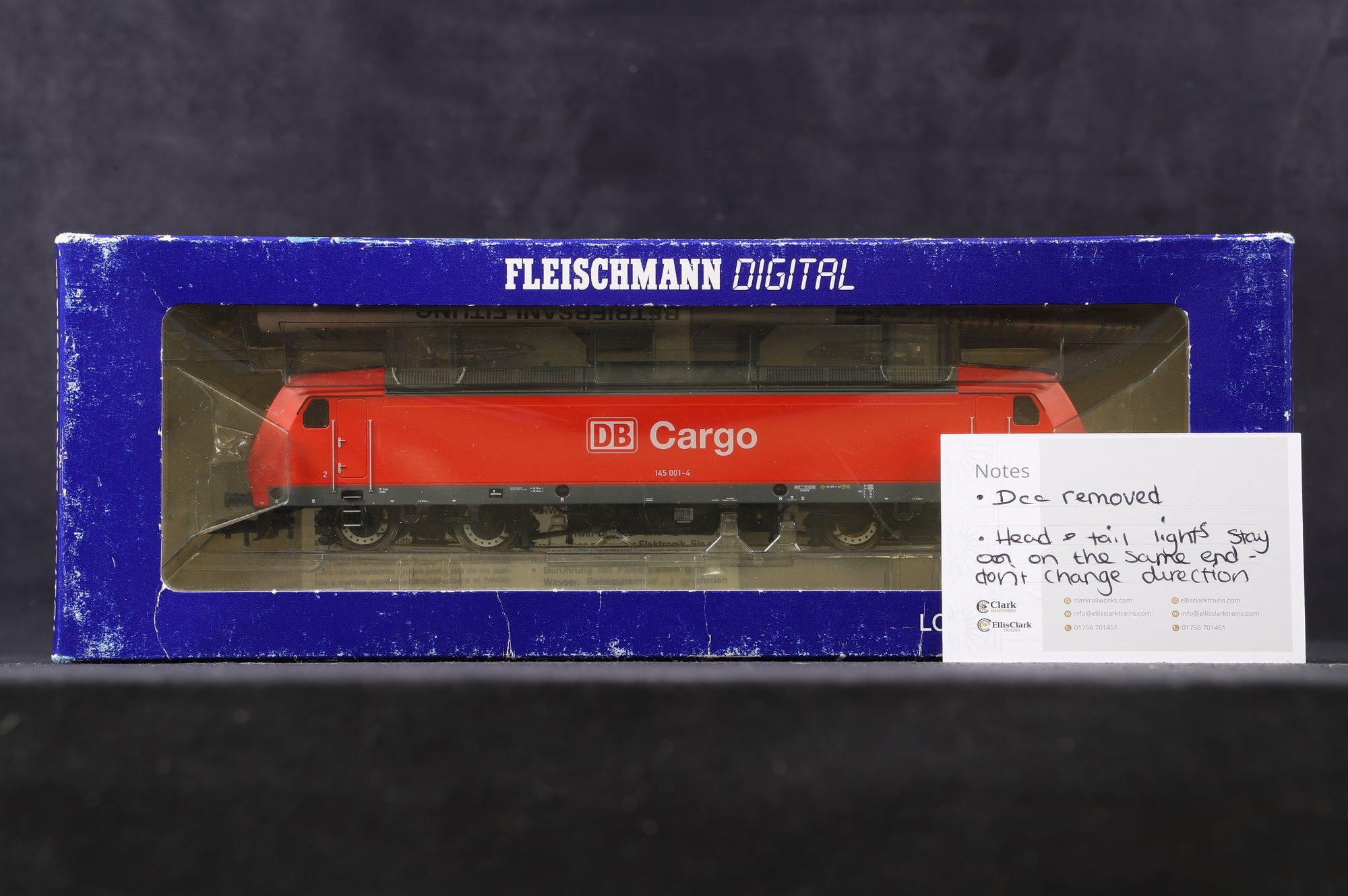 Fleischmann HO 64320 BR 145 Electric Locomotive DB Cargo