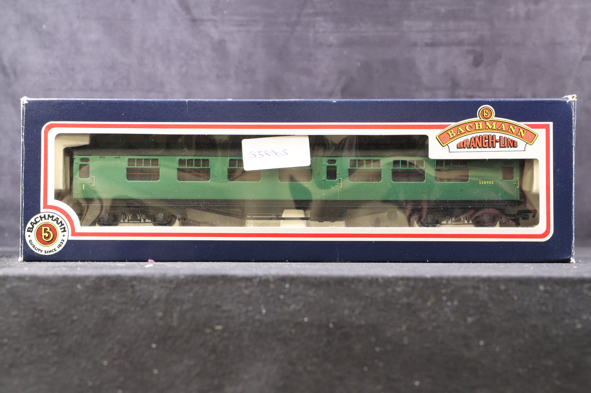 Bachmann OO Rake Of 6 Bulleid Malachite Green Coaches