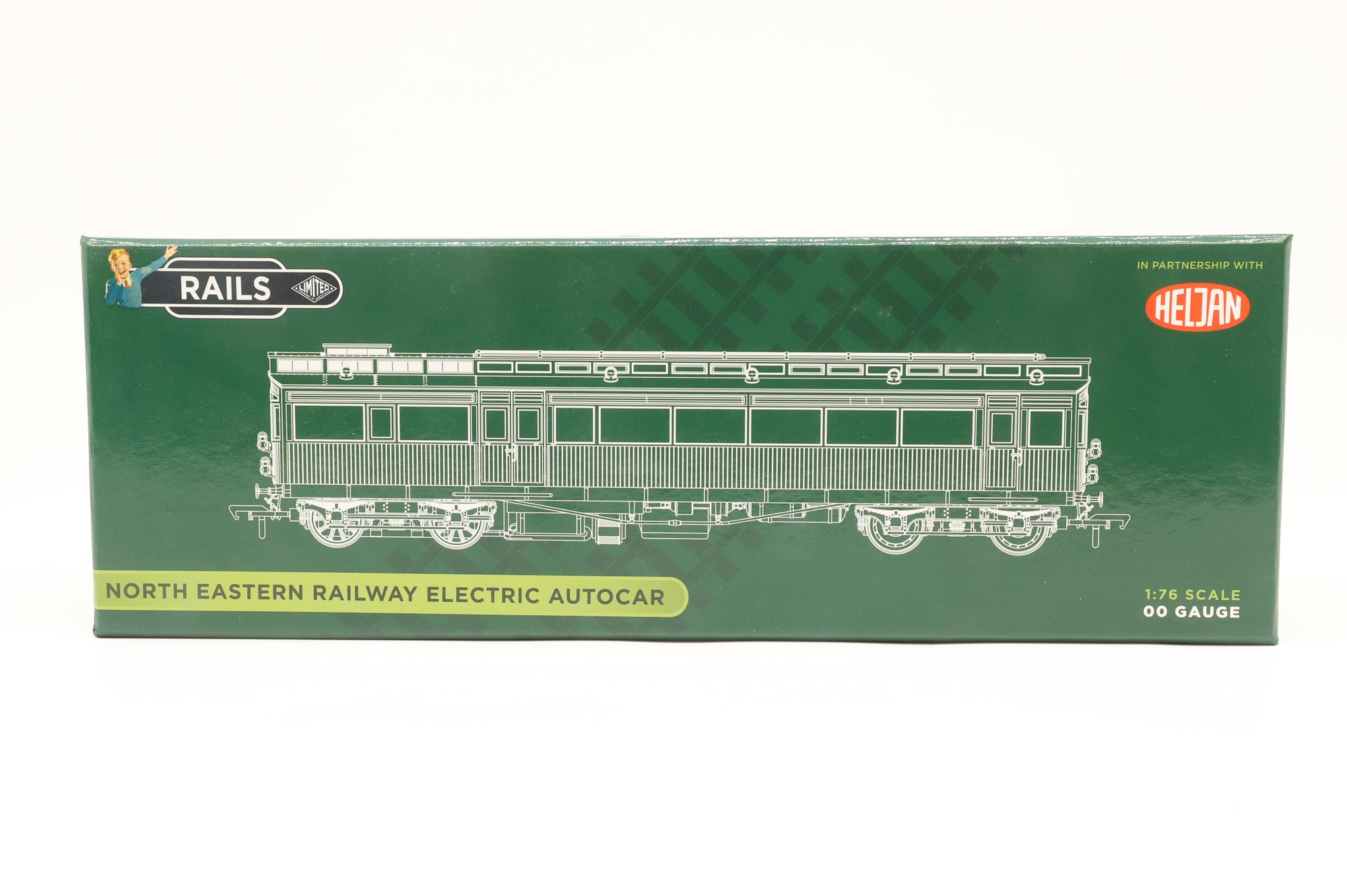 Heljan OO 31702 LNER Brown Electric Autocar No.3170 Rail Exclusive