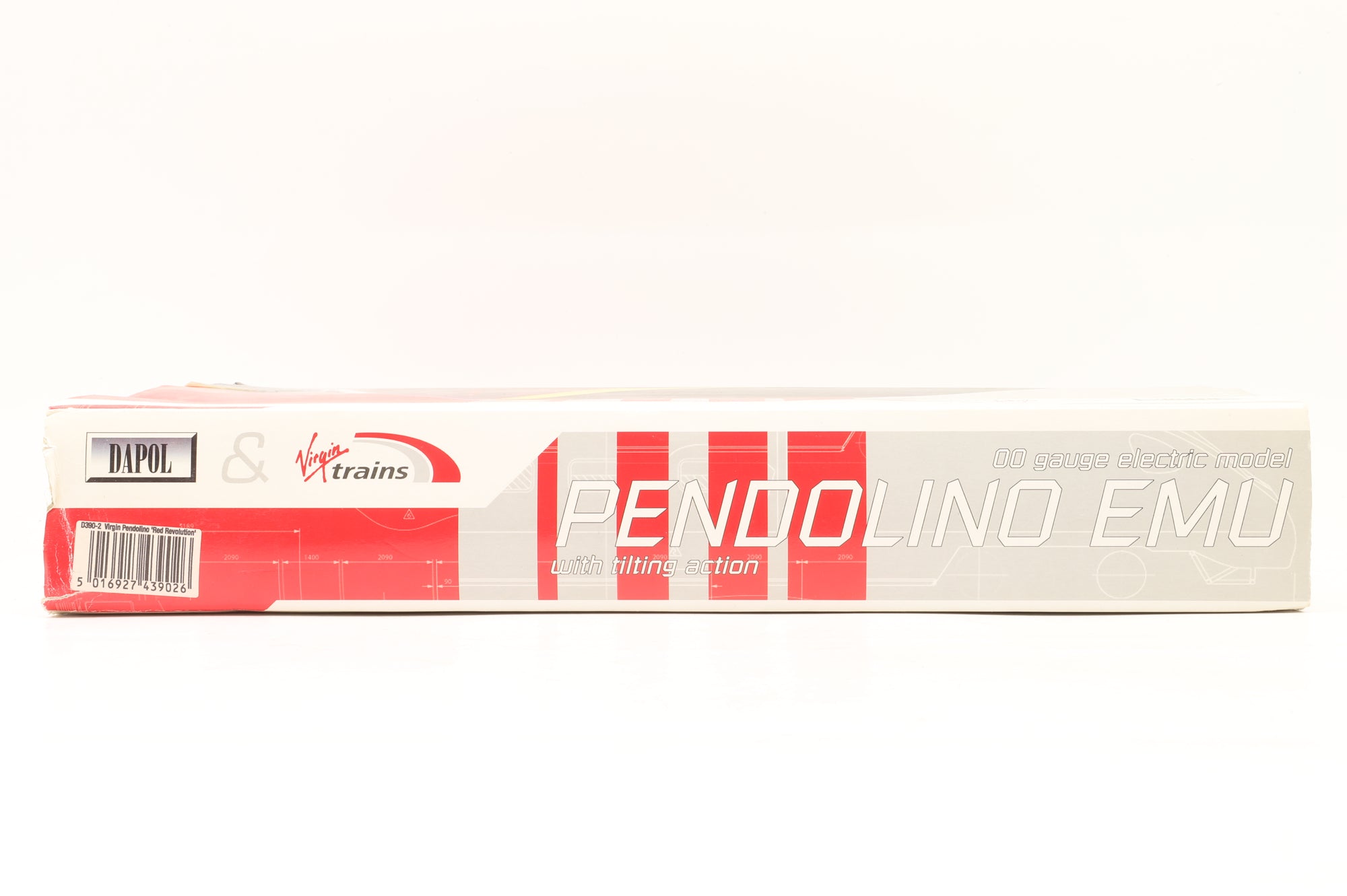 Dapol OO D390-2 Virgin Pendolino 'Red Revolution'