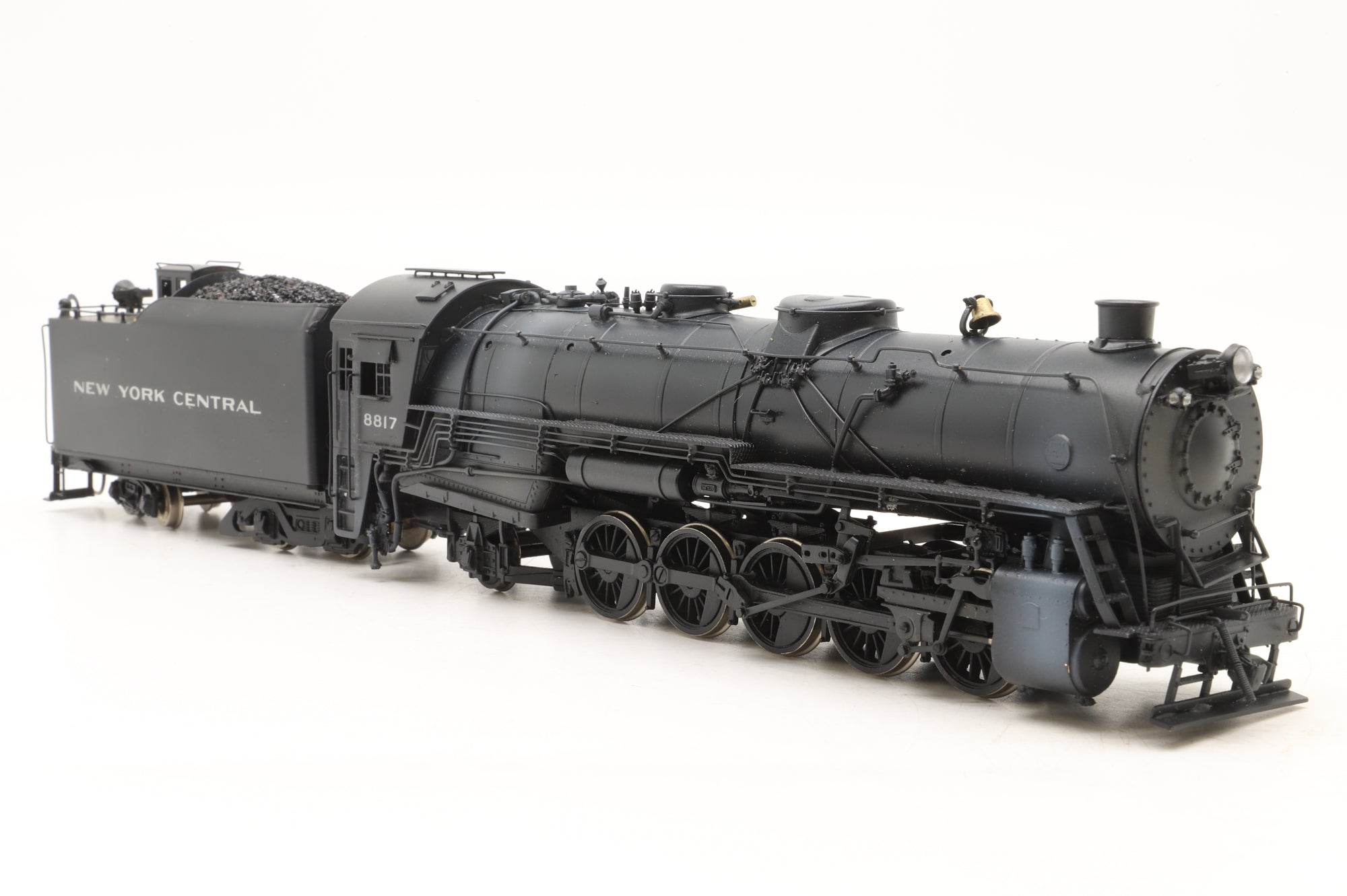 United Scale Models HO Brass Class S-7 0-10-2 8817 New York Central Black, Custom Painted