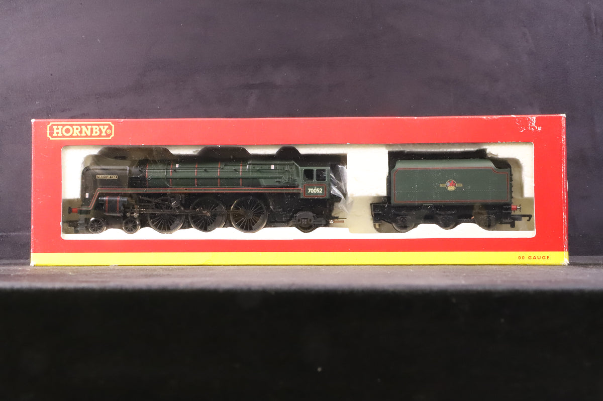 Hornby OO R2175 Britannia Class 7MT &#39;70052&#39; &#39;Firth Of Tay&#39; BR Green L/C