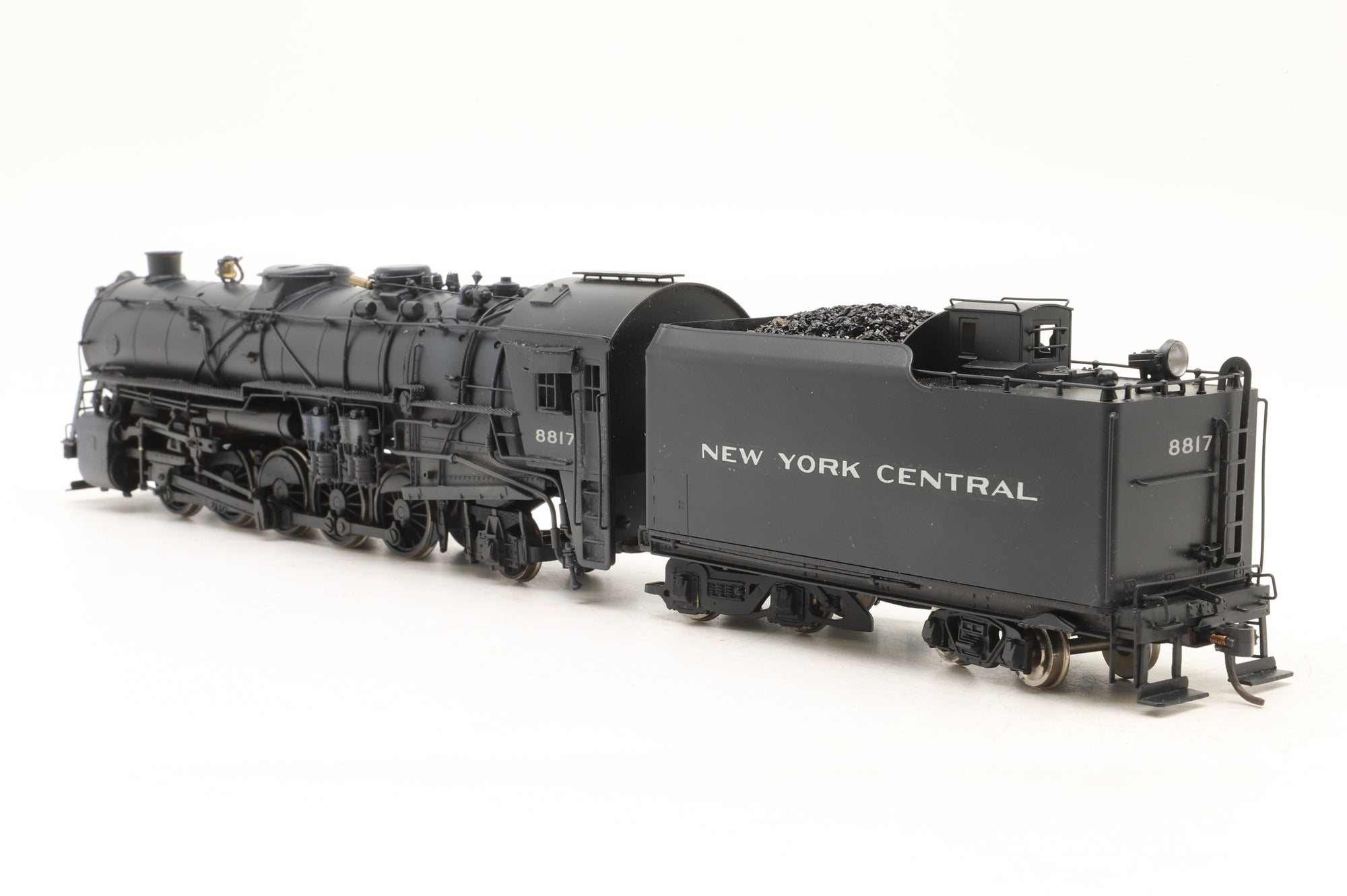 United Scale Models HO Brass Class S-7 0-10-2 8817 New York Central Black, Custom Painted