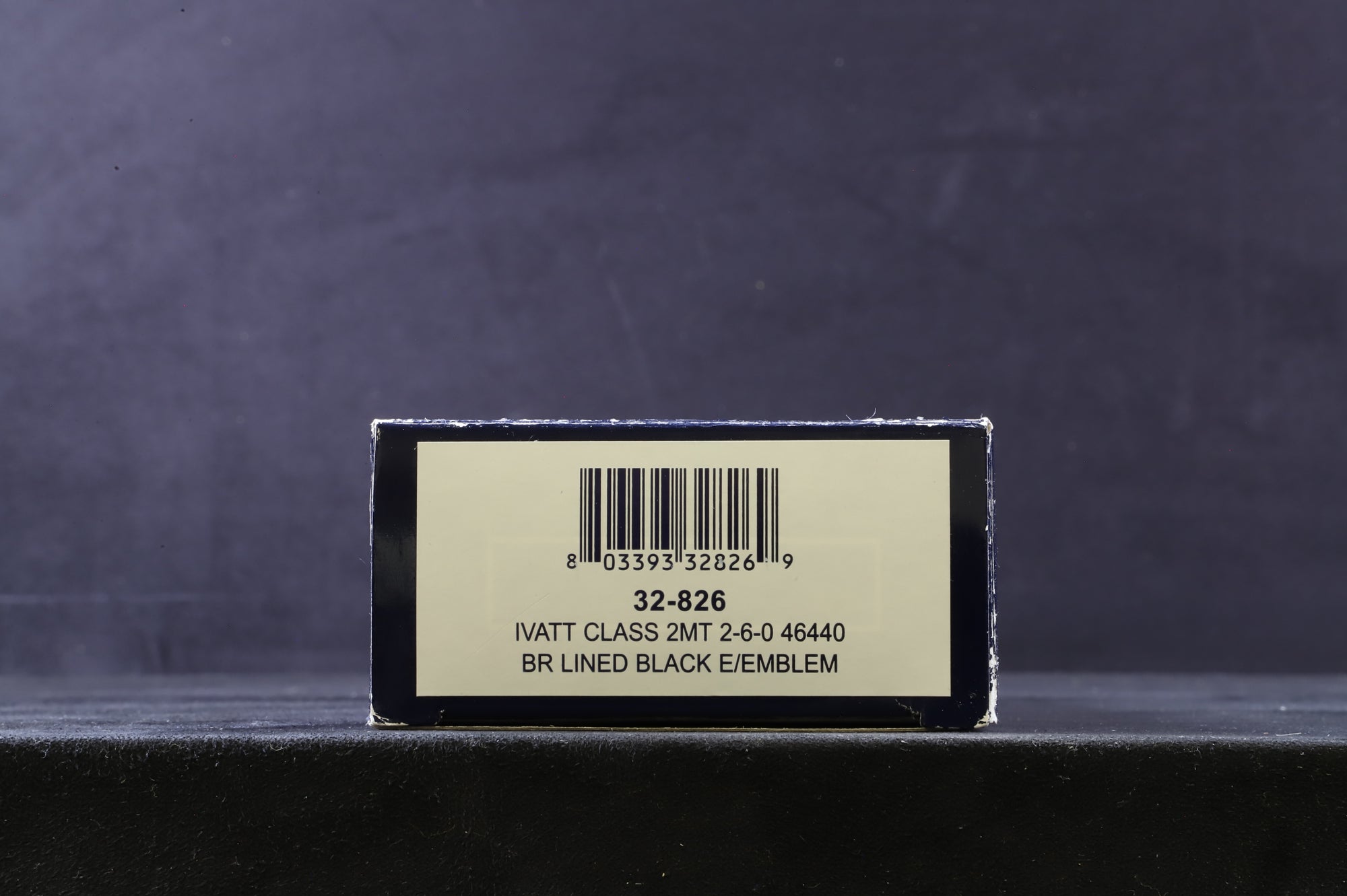 Bachmann OO 32-826 Ivatt 2MT 46440 in Lined BR Black w/ Early Crests