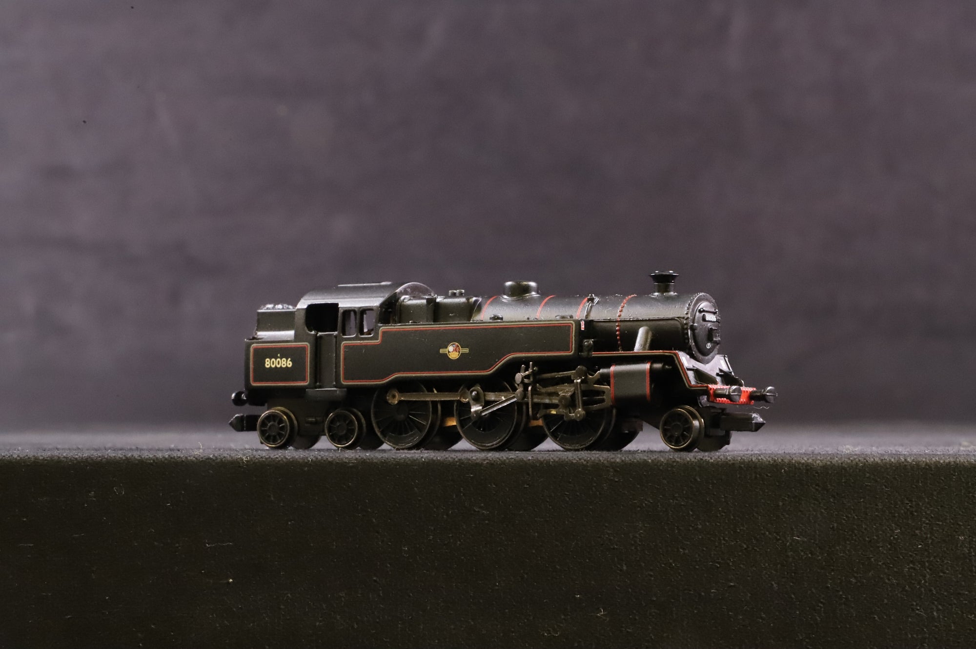 Graham Farish N Gauge 372-531 Class 4MT Tank 80086 in Lined BR Black w/ Late Crests