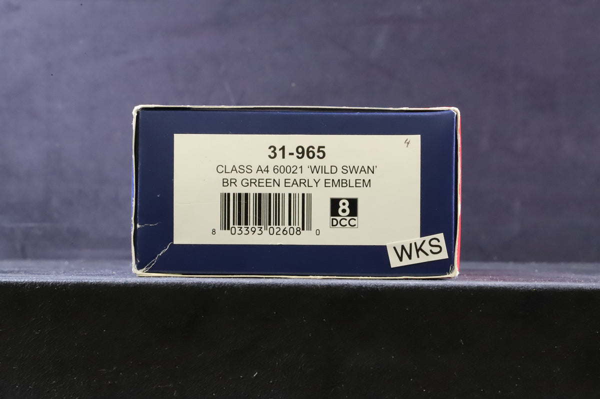 WORKSHOP Bachmann OO 31-965 Class A4 60007 &#39;Sir Nigel Gresley&#39; in Lined BR Green w/ Early Crests