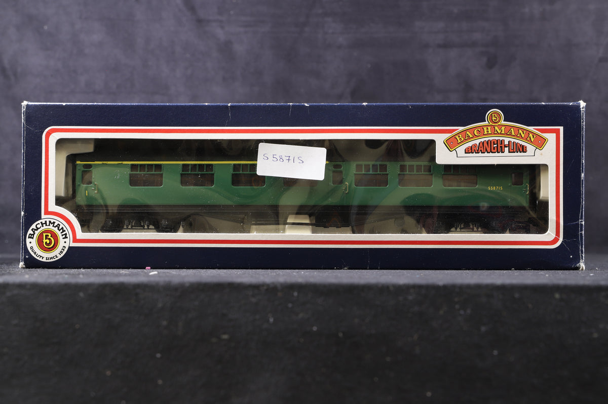 Bachmann OO Rake Of 6 Bulleid Malachite Green Coaches