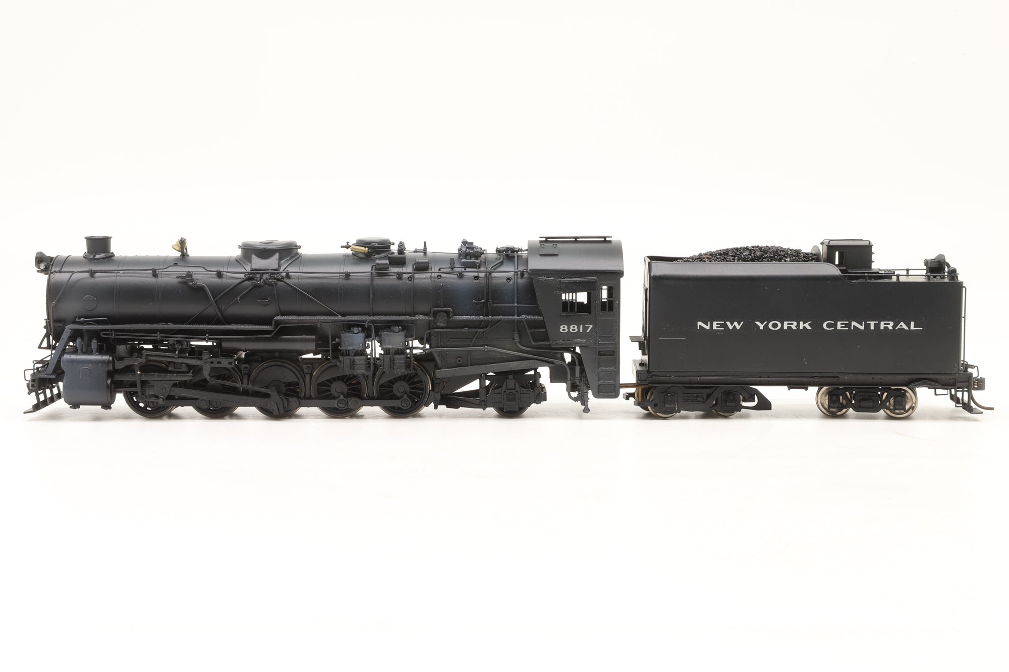 United Scale Models HO Brass Class S-7 0-10-2 8817 New York Central Black, Custom Painted