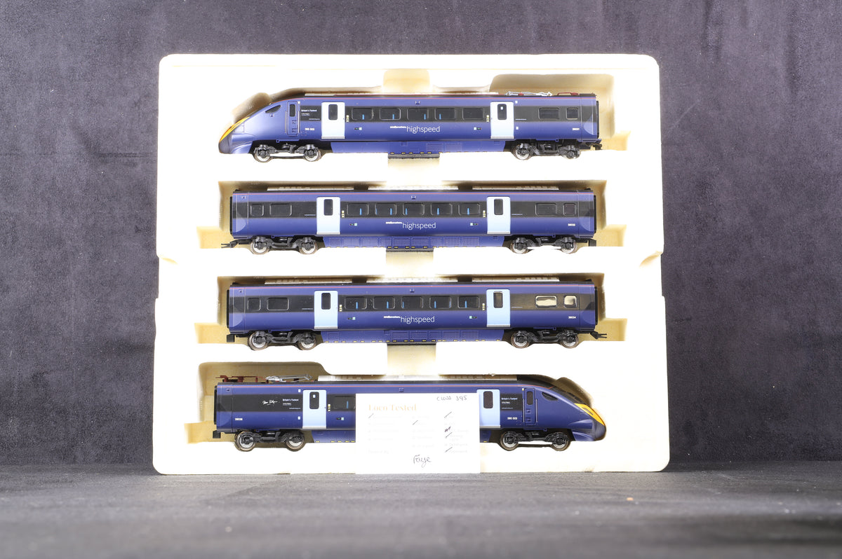 Hornby OO R2972 Hitachi Class 395 &#39;Sir Steve Redgrave&#39; Train Pack