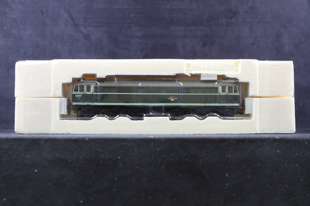 Hornby OO R2420A BR Class 31 &#39;D5511&#39; AIA-AIA Diesel Electric Locomotive Green L/C