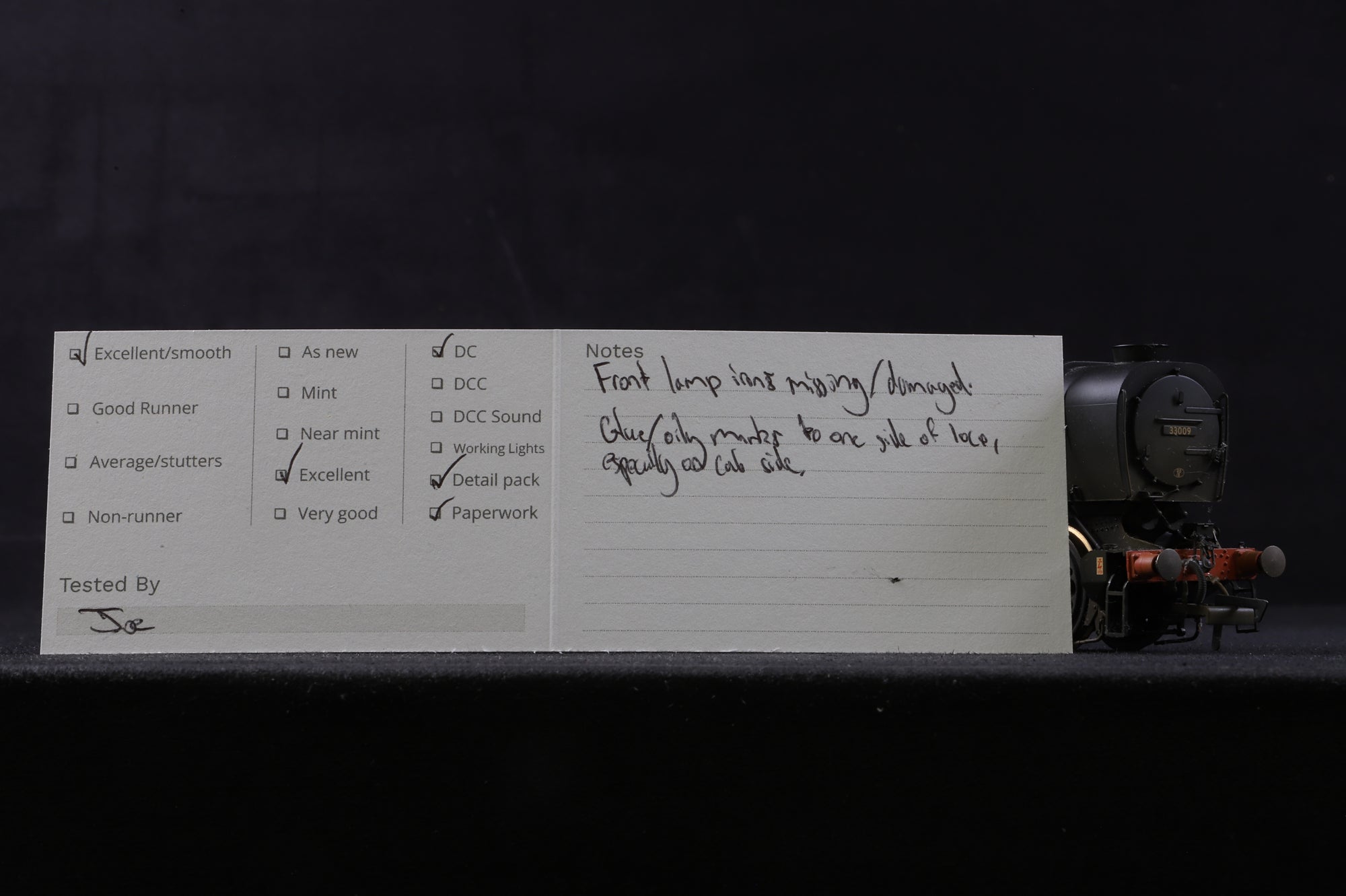 Hornby OO R2344 BR 0-6-0 Q1 Class '33009' Weathered