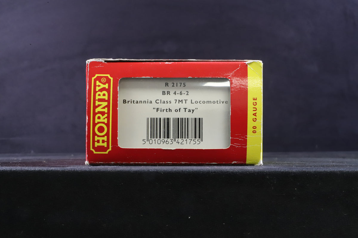 Hornby OO R2175 Britannia Class 7MT &#39;70052&#39; &#39;Firth Of Tay&#39; BR Green L/C