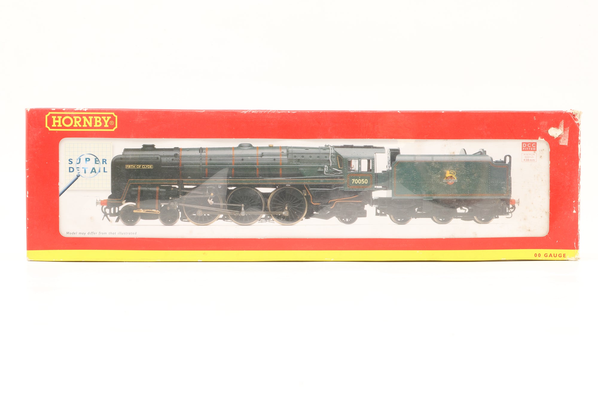 Hornby OO R2718X Britannia Class 70050 'Firth of Clyde' in Lined BR Green w/ Early Crests