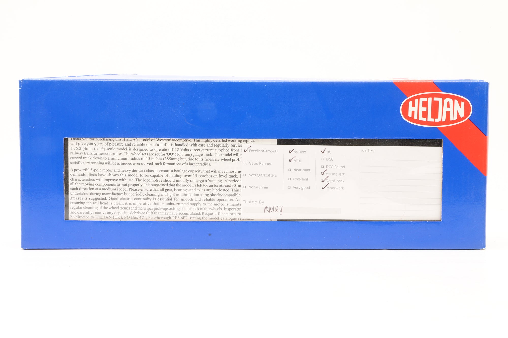 Heljan OO 5212 Class 52 D1013 'Western Ranger' BR Blue