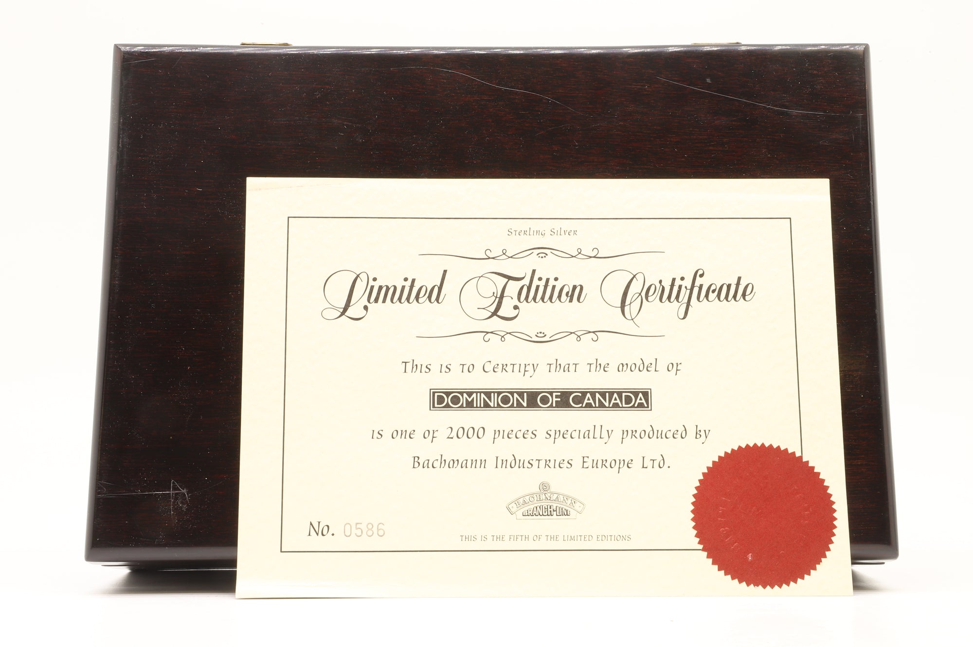 Bachmann OO 31-950 Class A4 '4489' 'Dominion of Canada' LNER Garter Blue Ltd Ed 586/ 2000