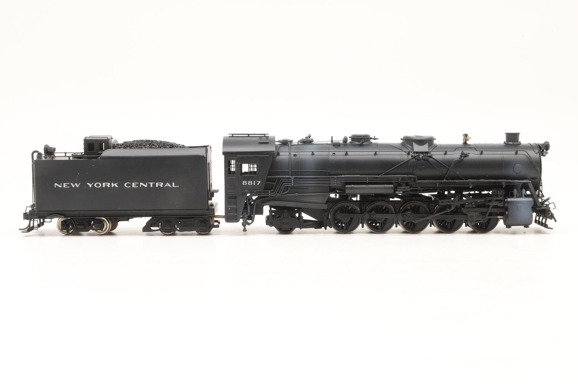 United Scale Models HO Brass Class S-7 0-10-2 8817 New York Central Black, Custom Painted