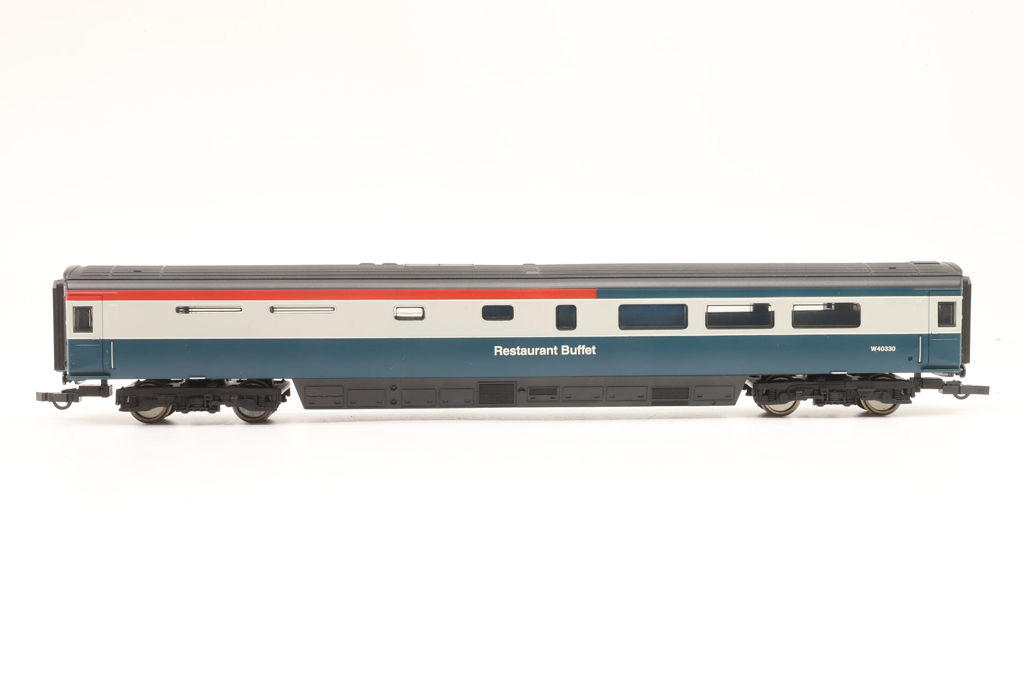 Hornby OO Rake Of 5 BR Mk3 Intercity Blue & Grey Coaches