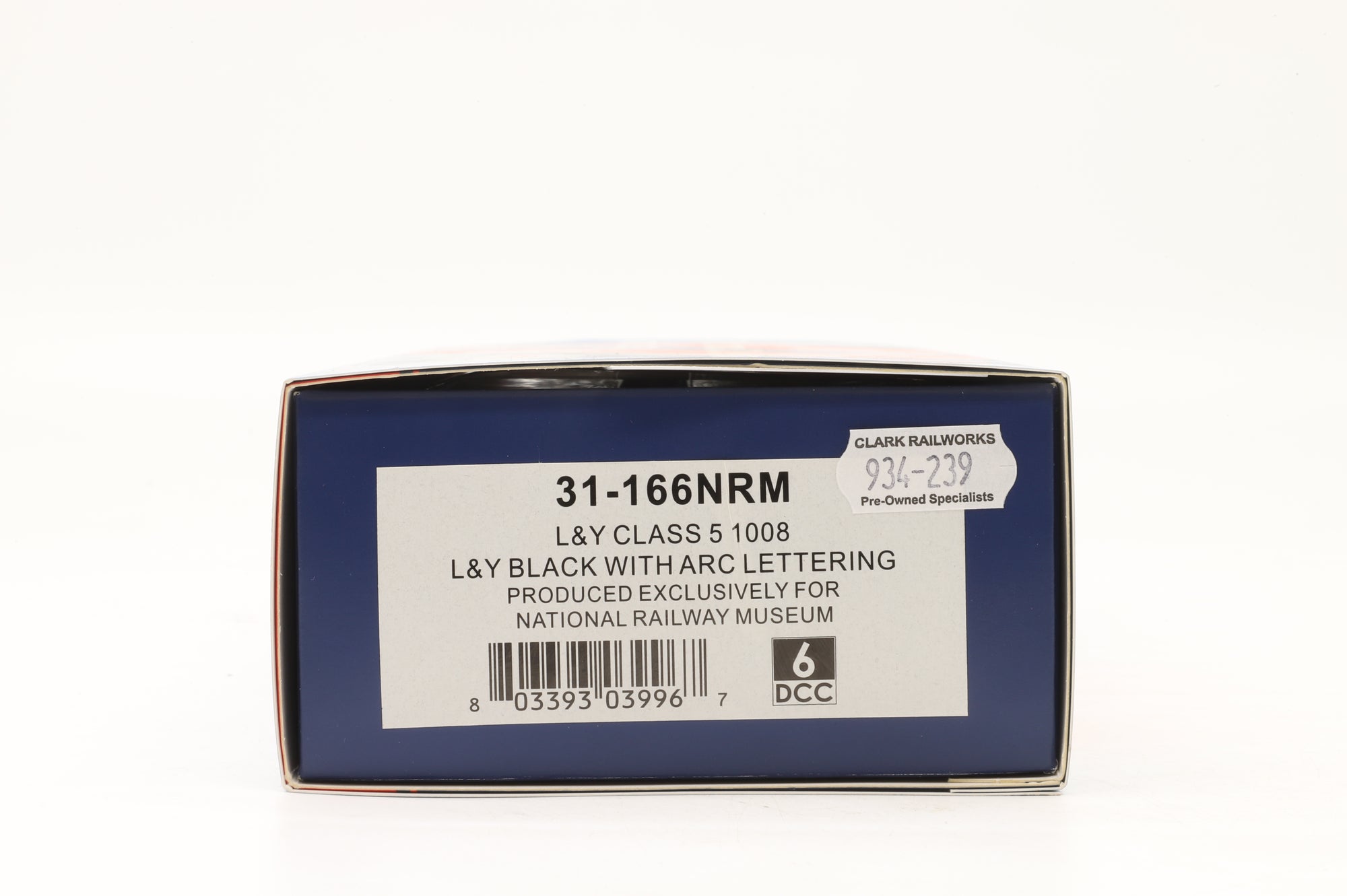 Bachmann OO 31-166NRM L&Y Class 5 1008 L&Y Black With Arc Lettering, NRM Exclusive
