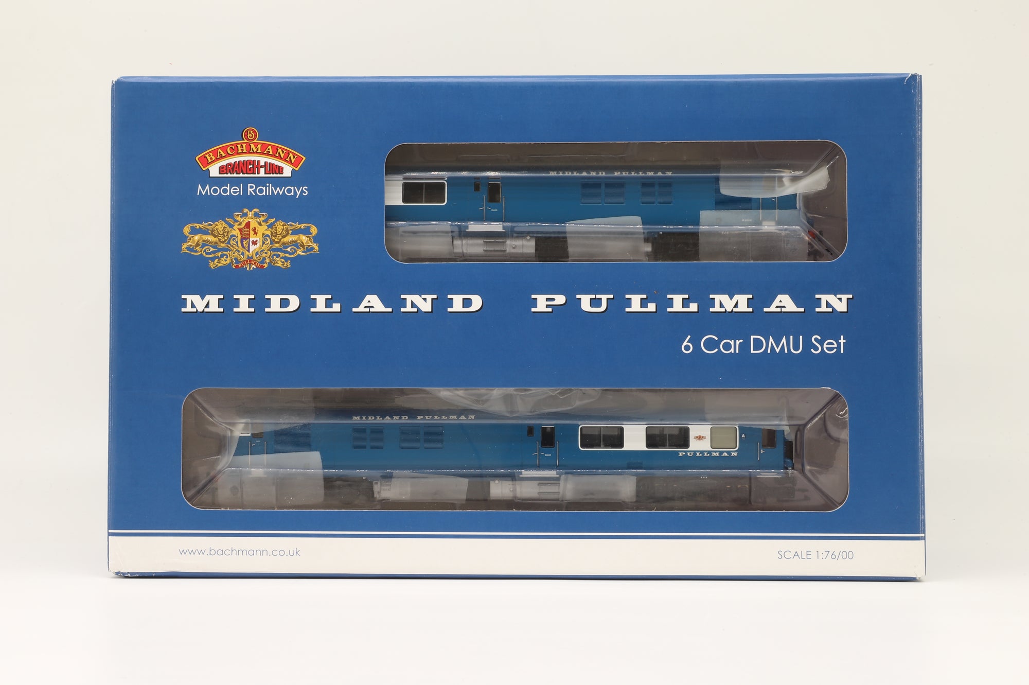 Bachmann OO 31-255DC Midland Pullman 6 Car Unit Nanking Blue DCC Fitted