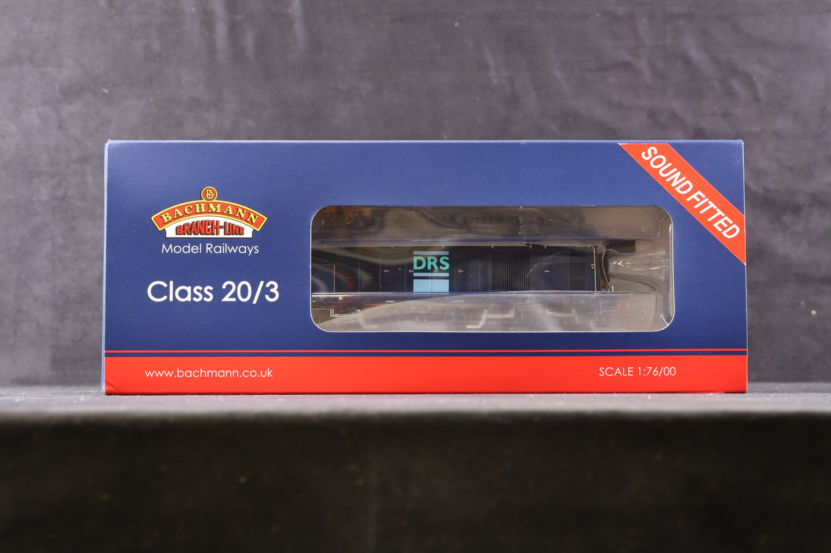 Bachmann OO 35-125SF Class 20/3 &#39;20306&#39; DRS Blue, DCC Sound