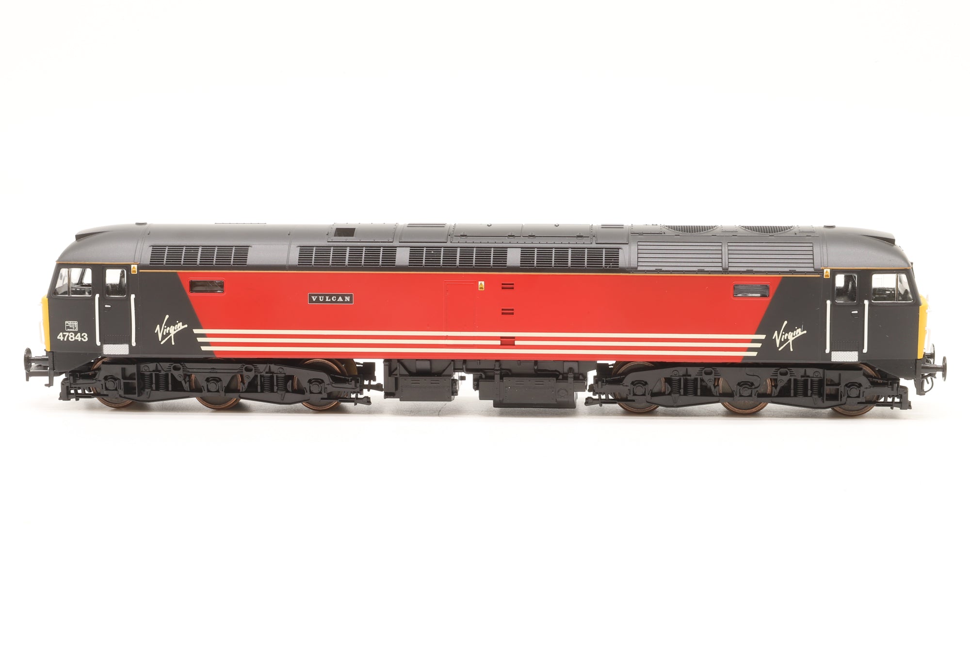 Heljan OO 4600 Class 47 Diesel '47843' 'Vulcan' Virgin Red & Grey DCC Sound