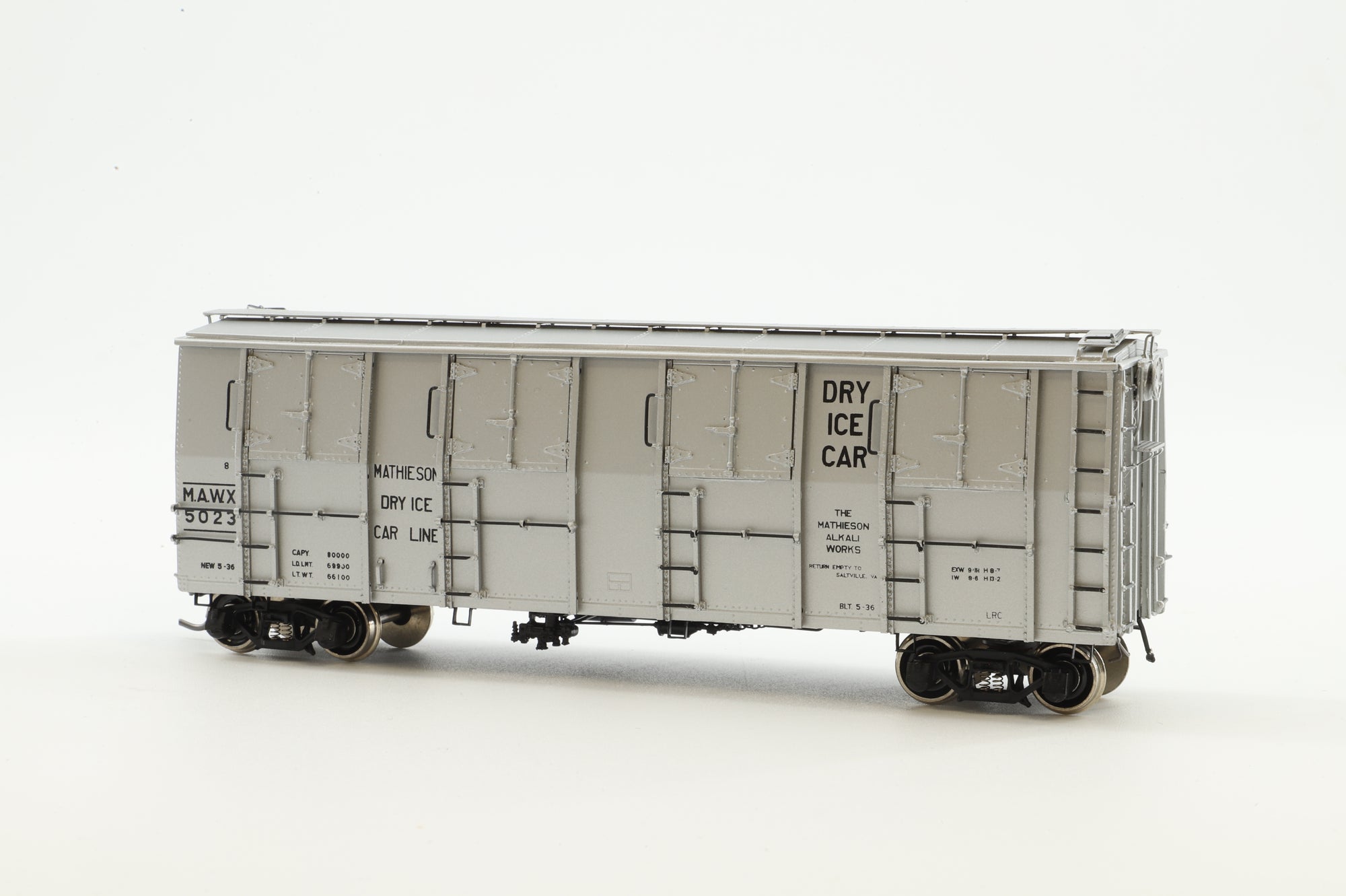 Precision Scale HO Brass 16662.1 Mathieson Dry Ice Car '5023'