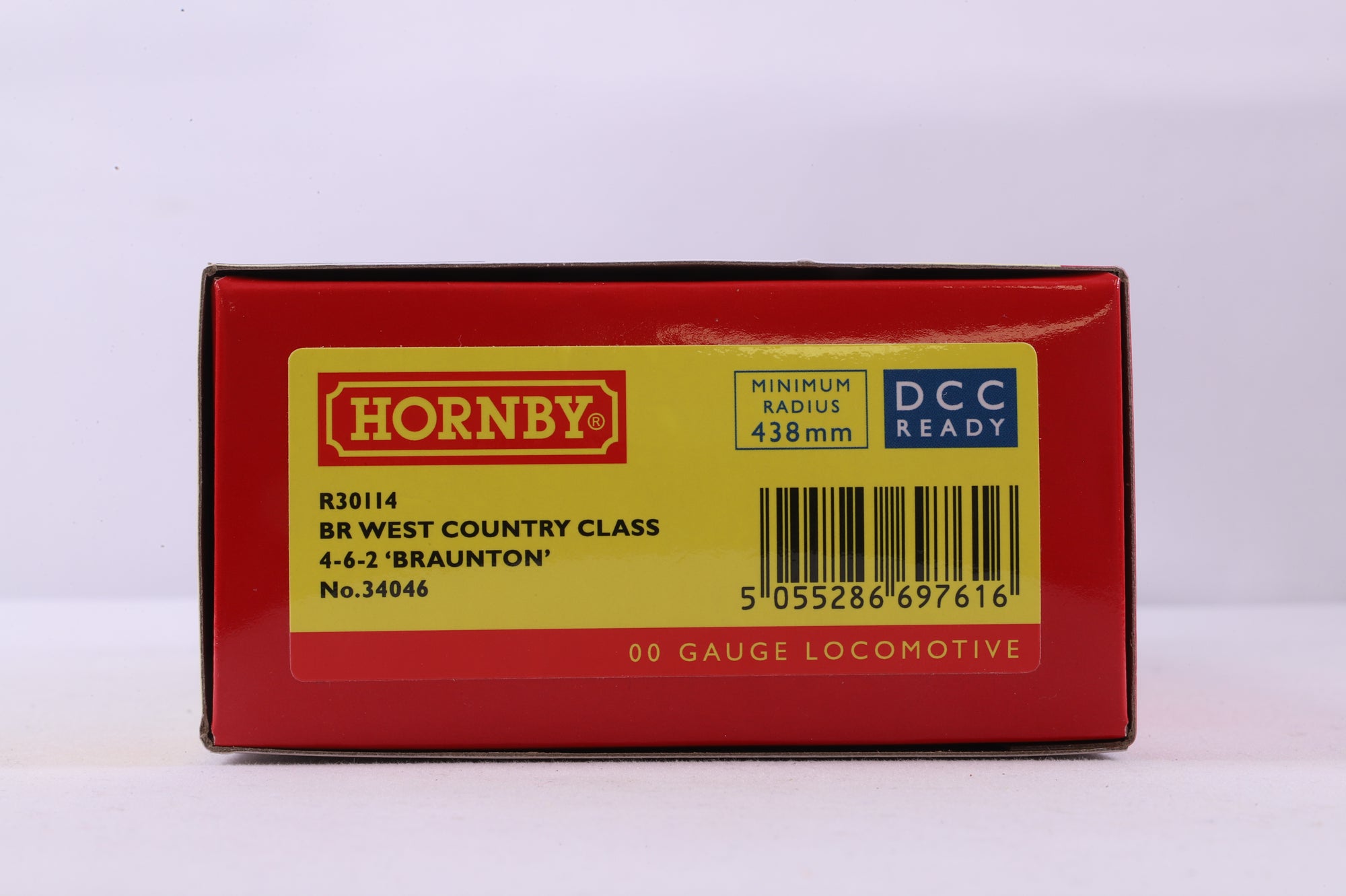 Hornby OO West Country Class 34023 'Black Moor Vale' in Lined BR Green w/ Late Crests - DCC Sound & TMC Weathered